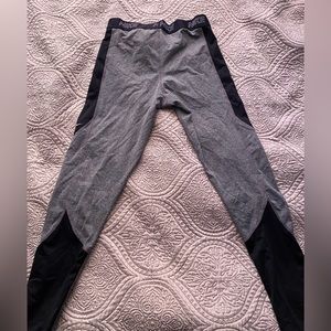 Nike Dry Fit full length leggings, black and gray , size Medium, barley worn